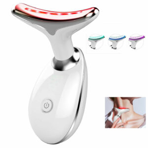 massage visage anti-age : 3 vibrations, 3 effets (led) + la chaleur (40°). Raffairmissez vos rides et supprimez le double menton/ soyez sublime!